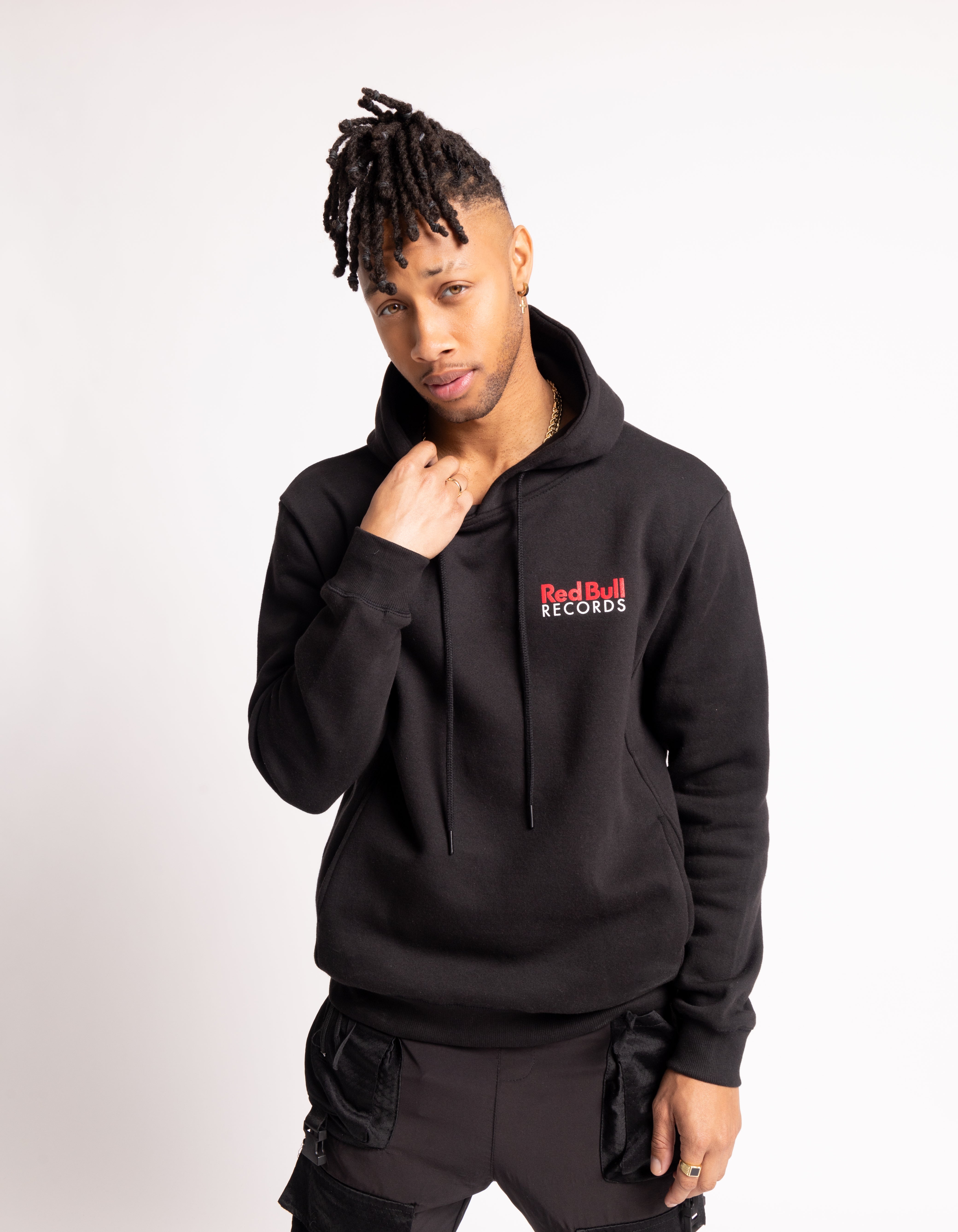 Red Bull Records Black Hoodie