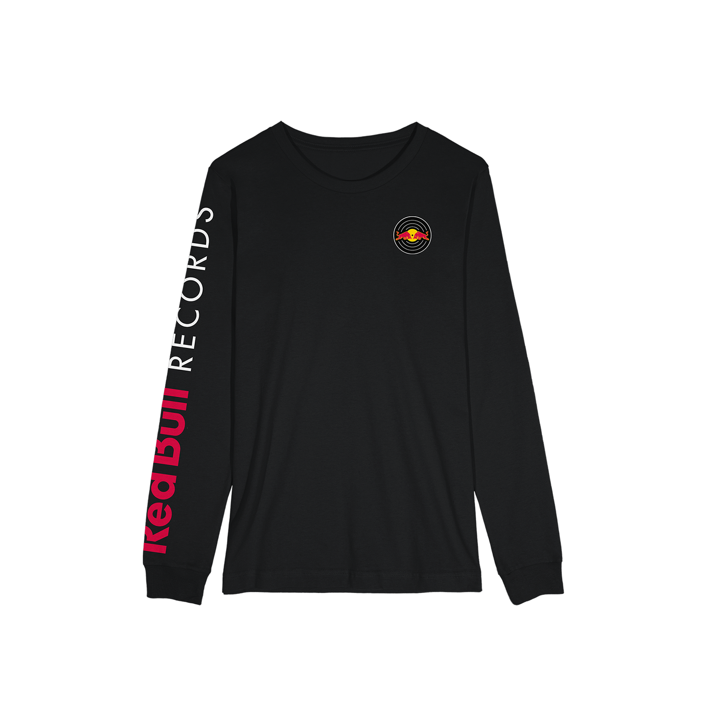 Red Bull Records - Black Long Sleeve