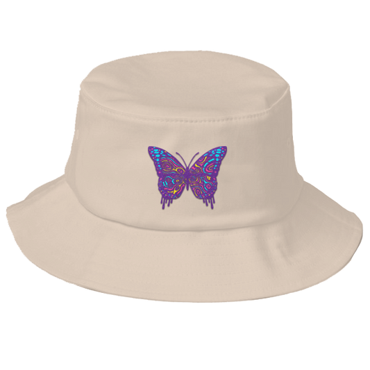 Peter $un - The Butterfly (Metamorphosis) Bucket Hat - NATURAL