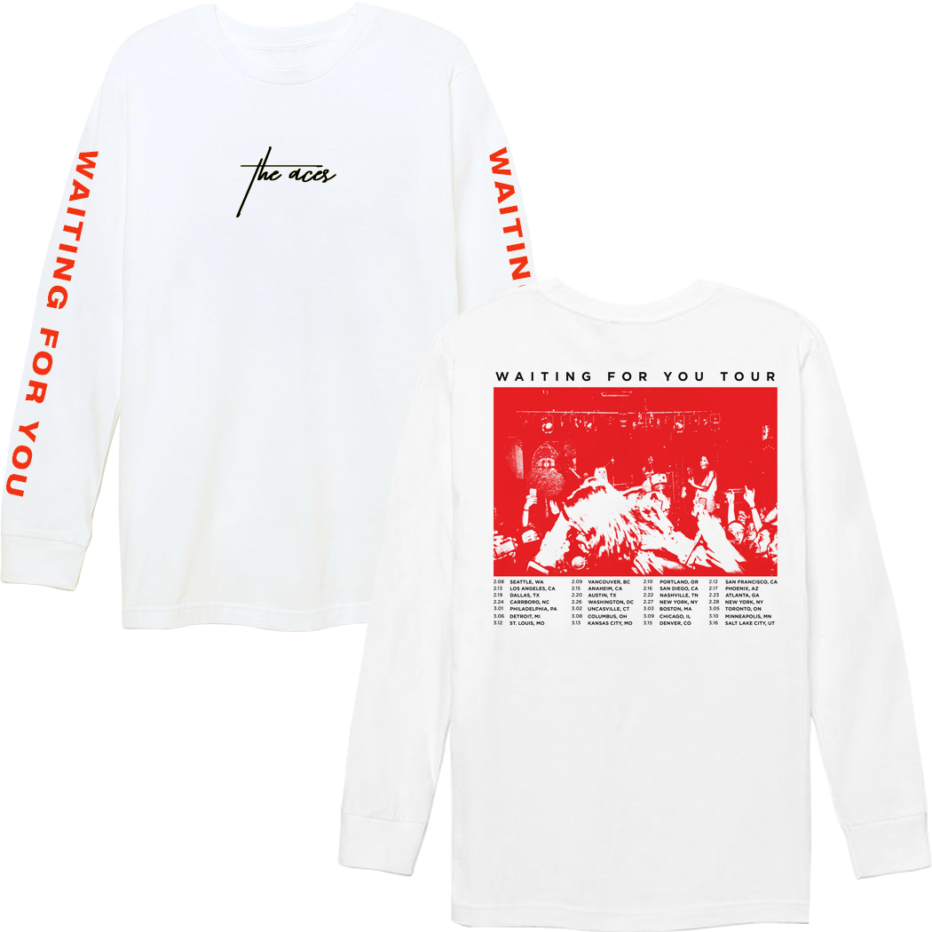 The Aces - Waiting For You Long Sleeve Shirt
