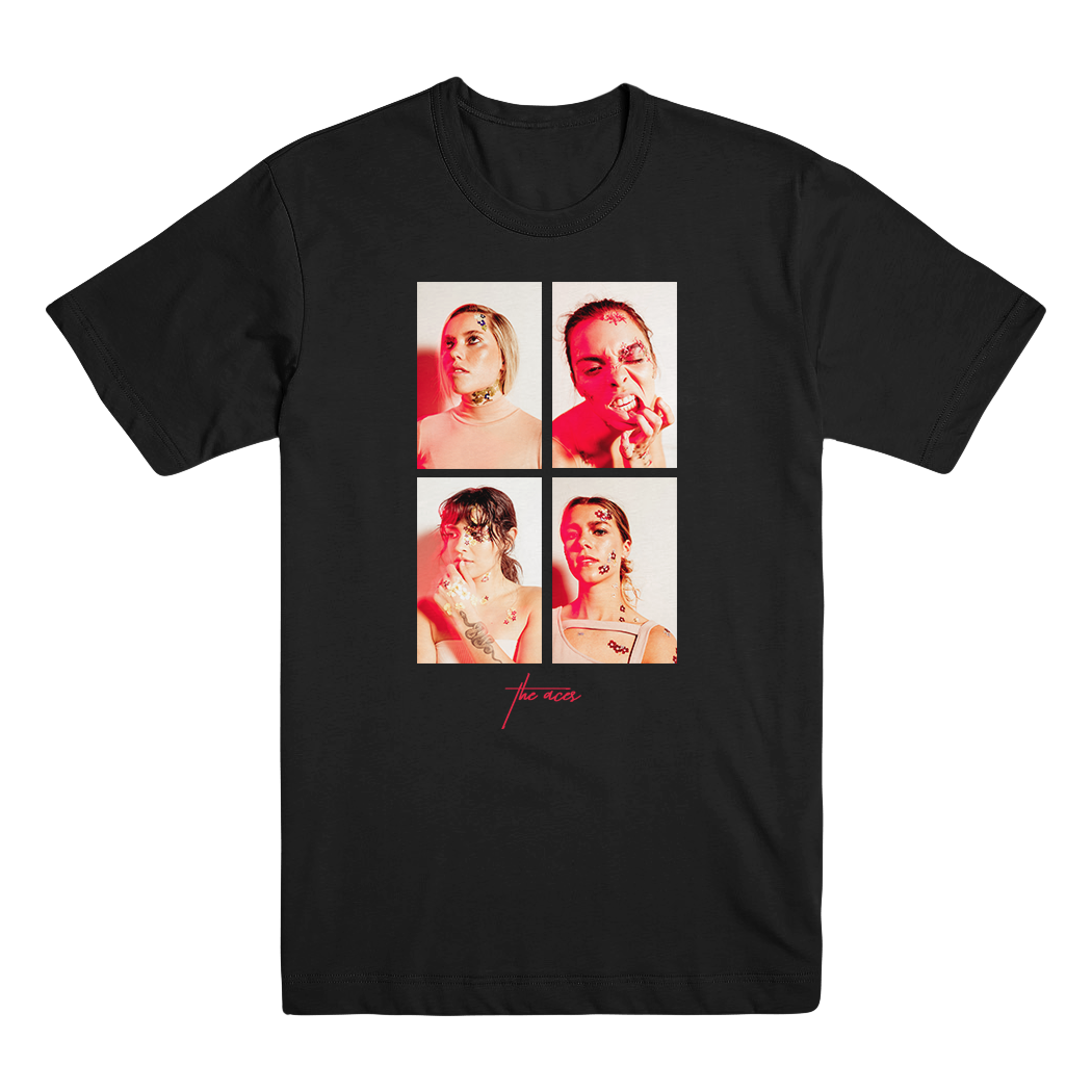 The Aces - Flower Face T-Shirt