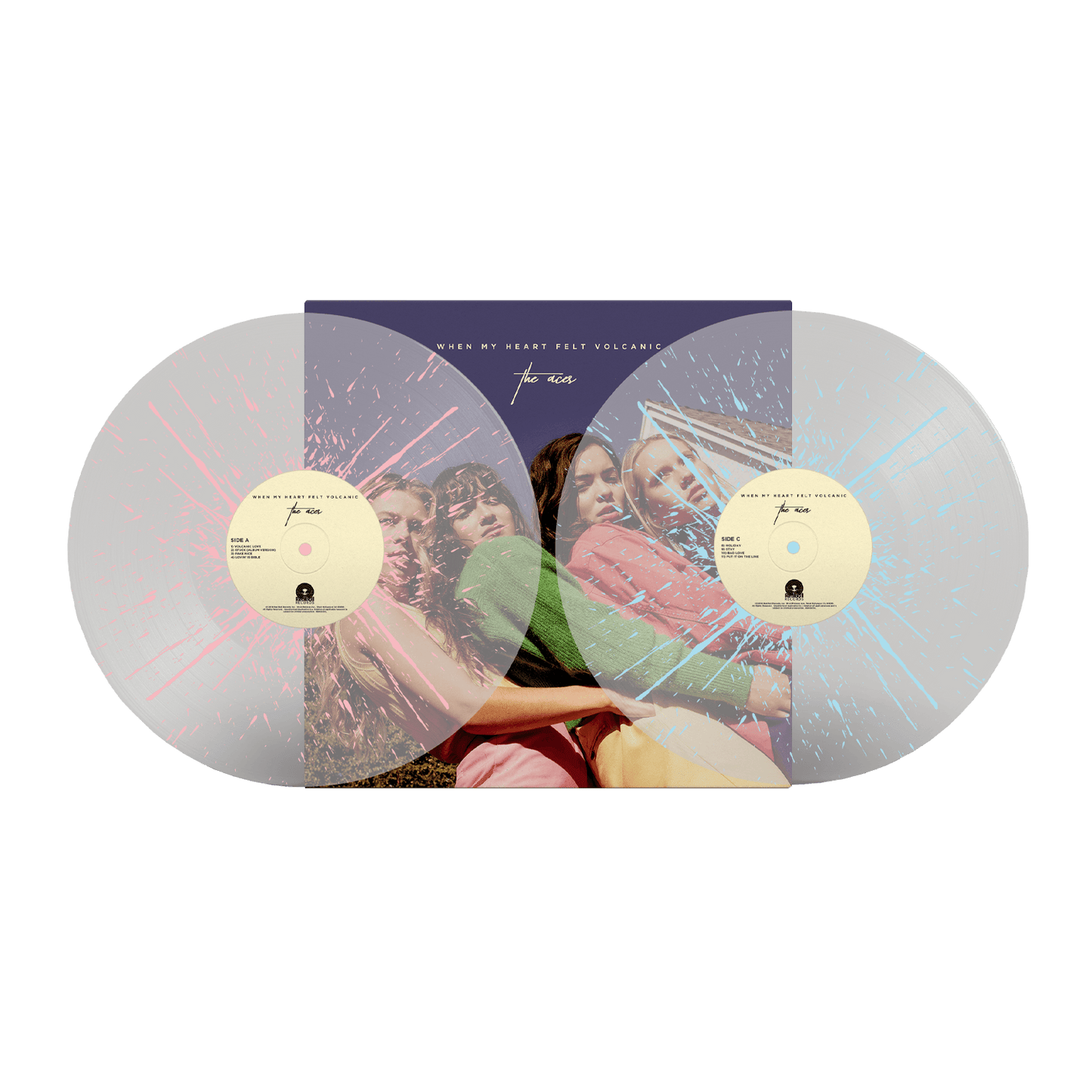 The Aces - When My Heart Felt Volcanic LP Repress