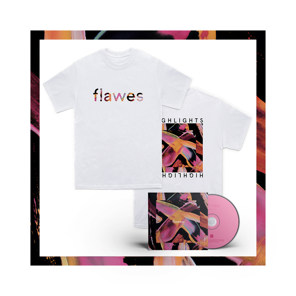 Flawes "Highlights" CD/T-Shirt Bundle