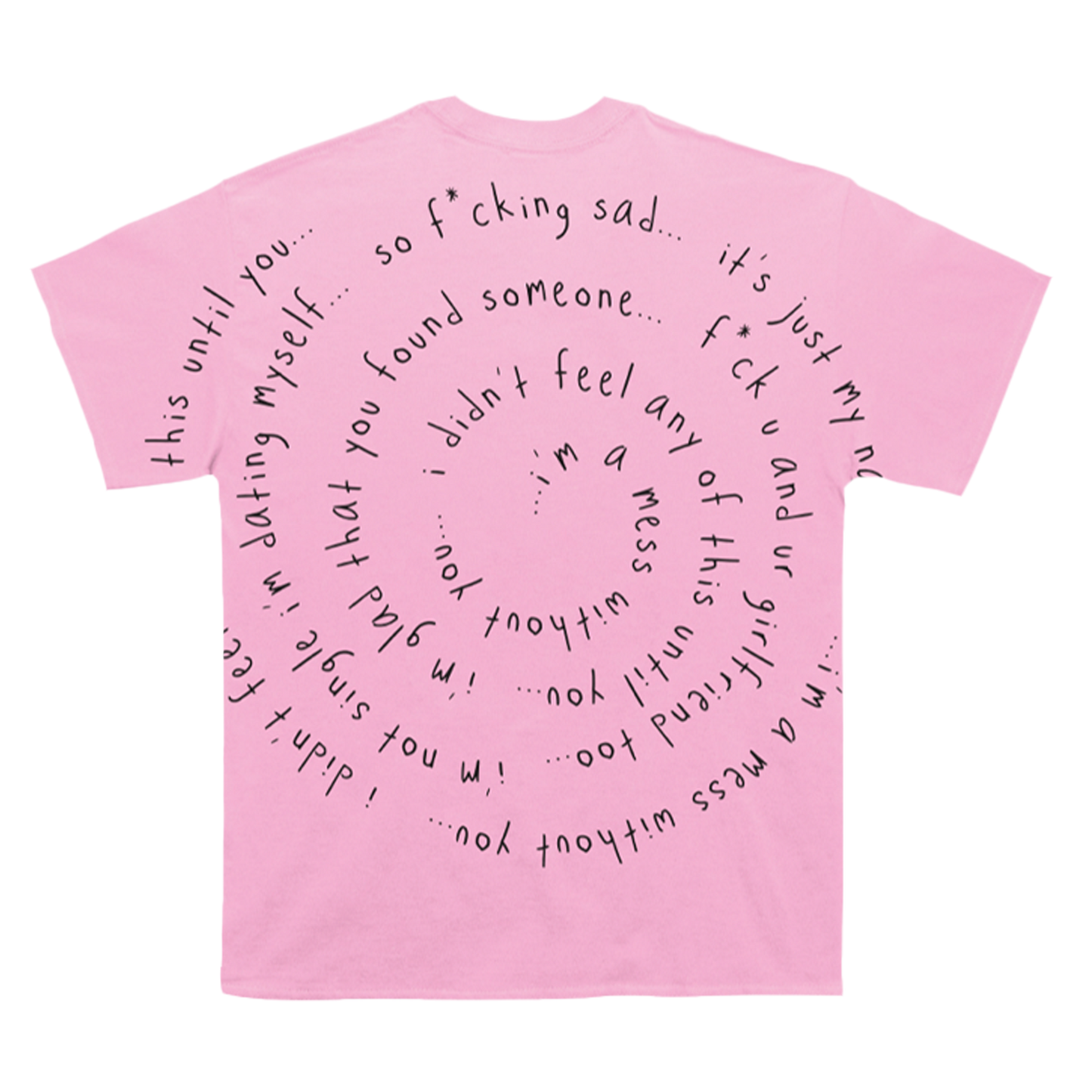 Sad Alex - Pink All Over Print Tee