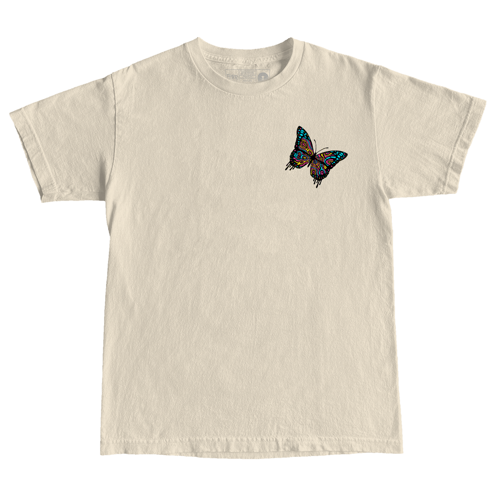 The Butterfly (Metamorphosis) Tee - Natural