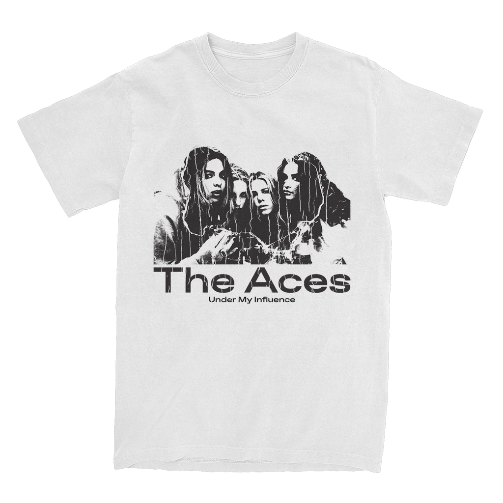The Aces Under My Influence  Smokey Marble LP/T-Shirt Bundle