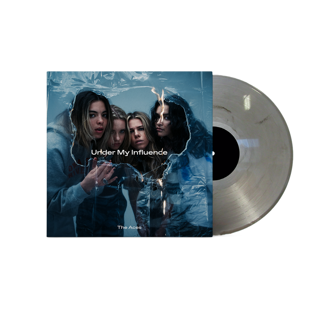 The Aces - Under My Influence Smokey Marble LP/Hoodie Bundle
