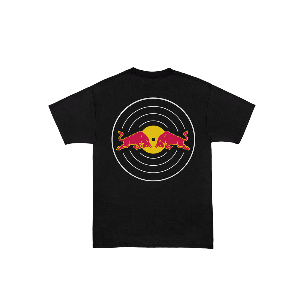 Red Bull Records Black Tee