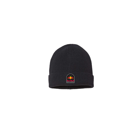 Red Bull Records Patch Beanie - Black