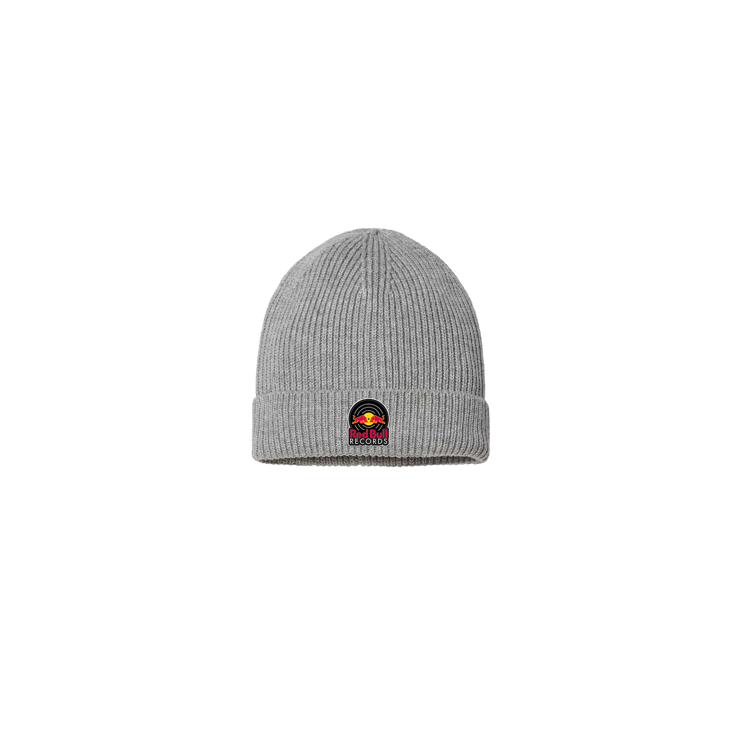 Red Bull Records Patch Beanie - Grey