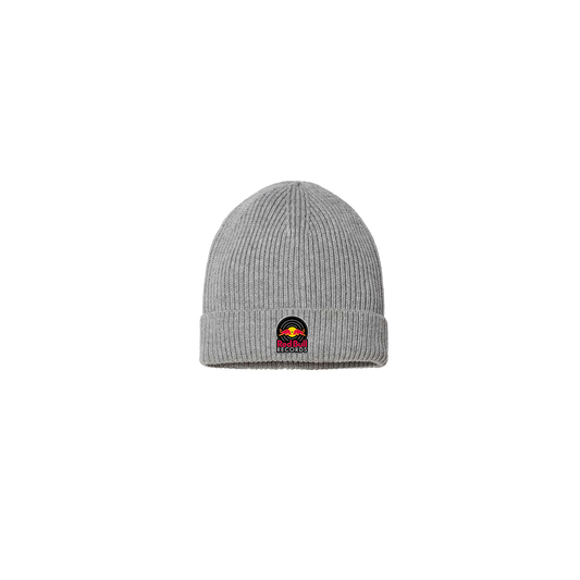 Red Bull Records Patch Beanie - Grey