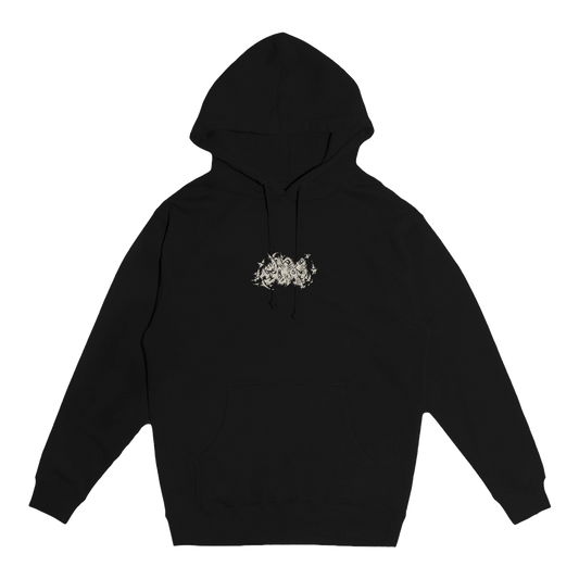 ROURI404 - Black Crows Hoodie