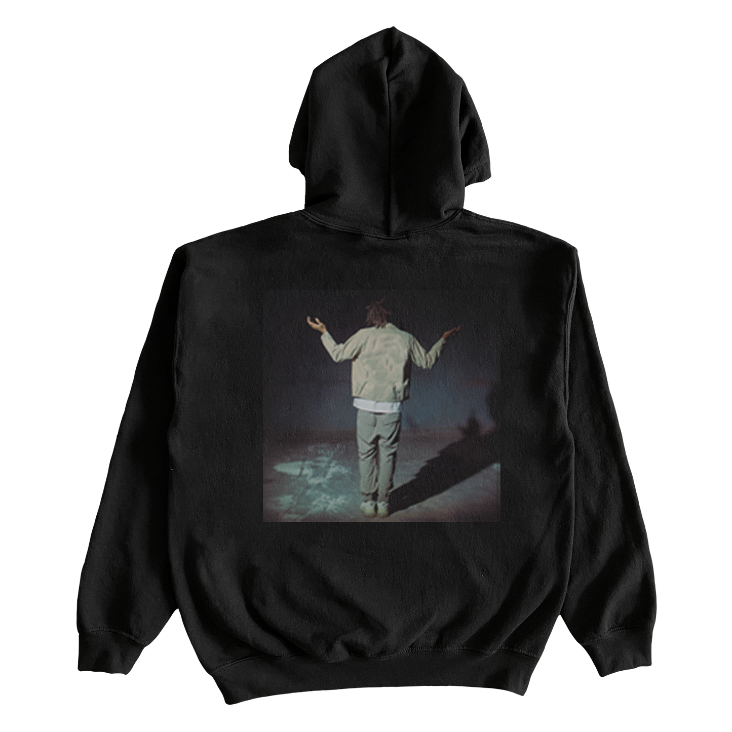 Kofi - Photo Hoodie - Black