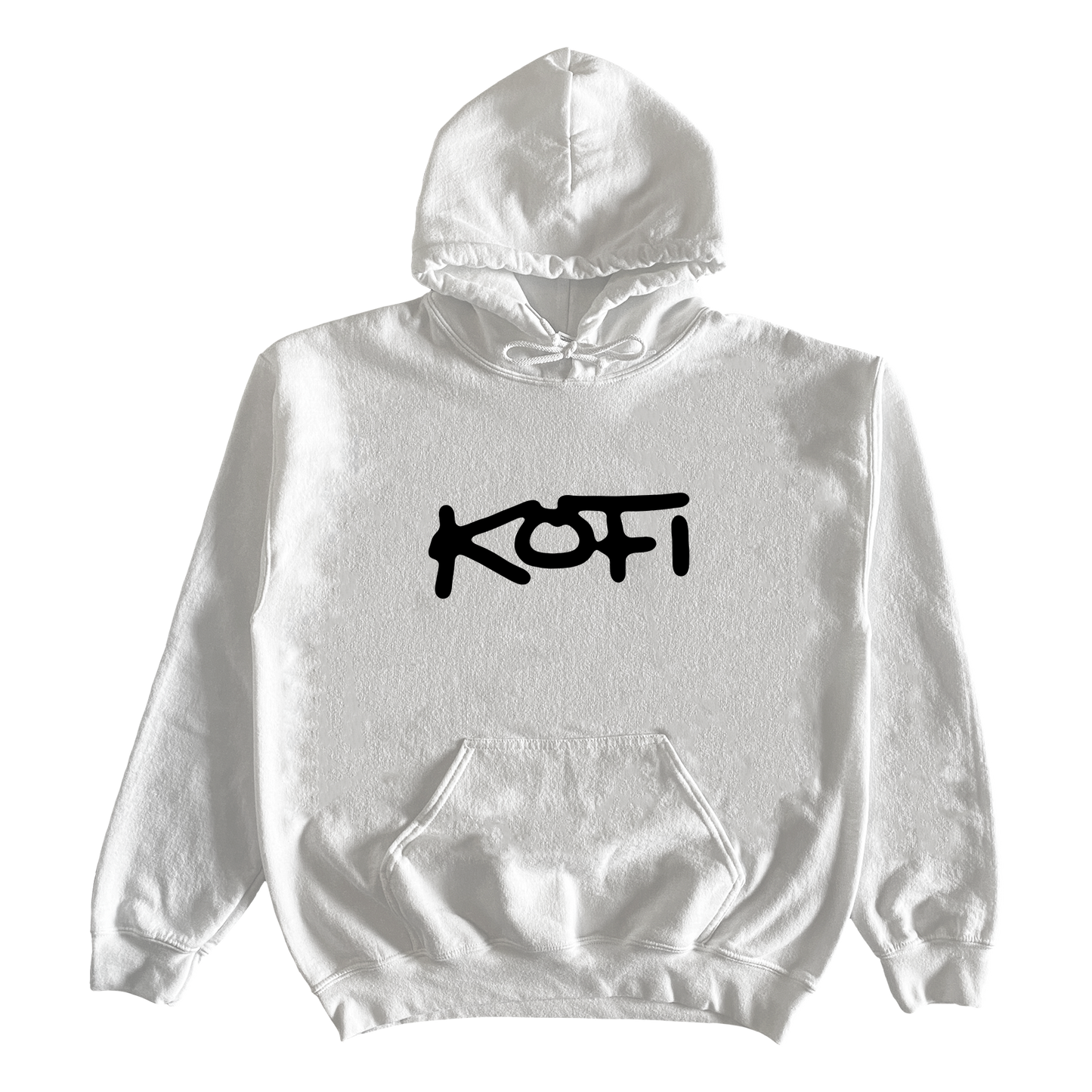 Kofi - Photo Hoodie - White