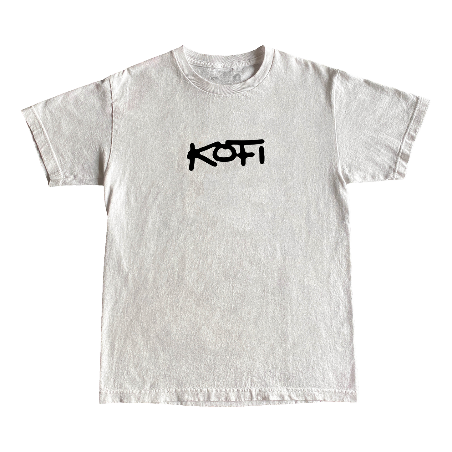 Kofi - Photo Tee - White