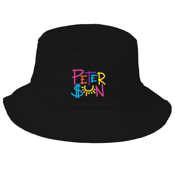 Peter $un - The Butterfly (Metamorphosis) Bucket Hat - BLACK