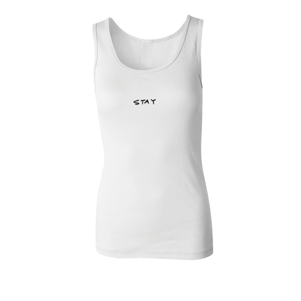 The Aces - Stay Ribbed Tank (Embroidered)