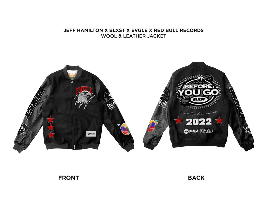 “Before You Go” Jeff Hamilton Wool & Leather Jacket Bundle
