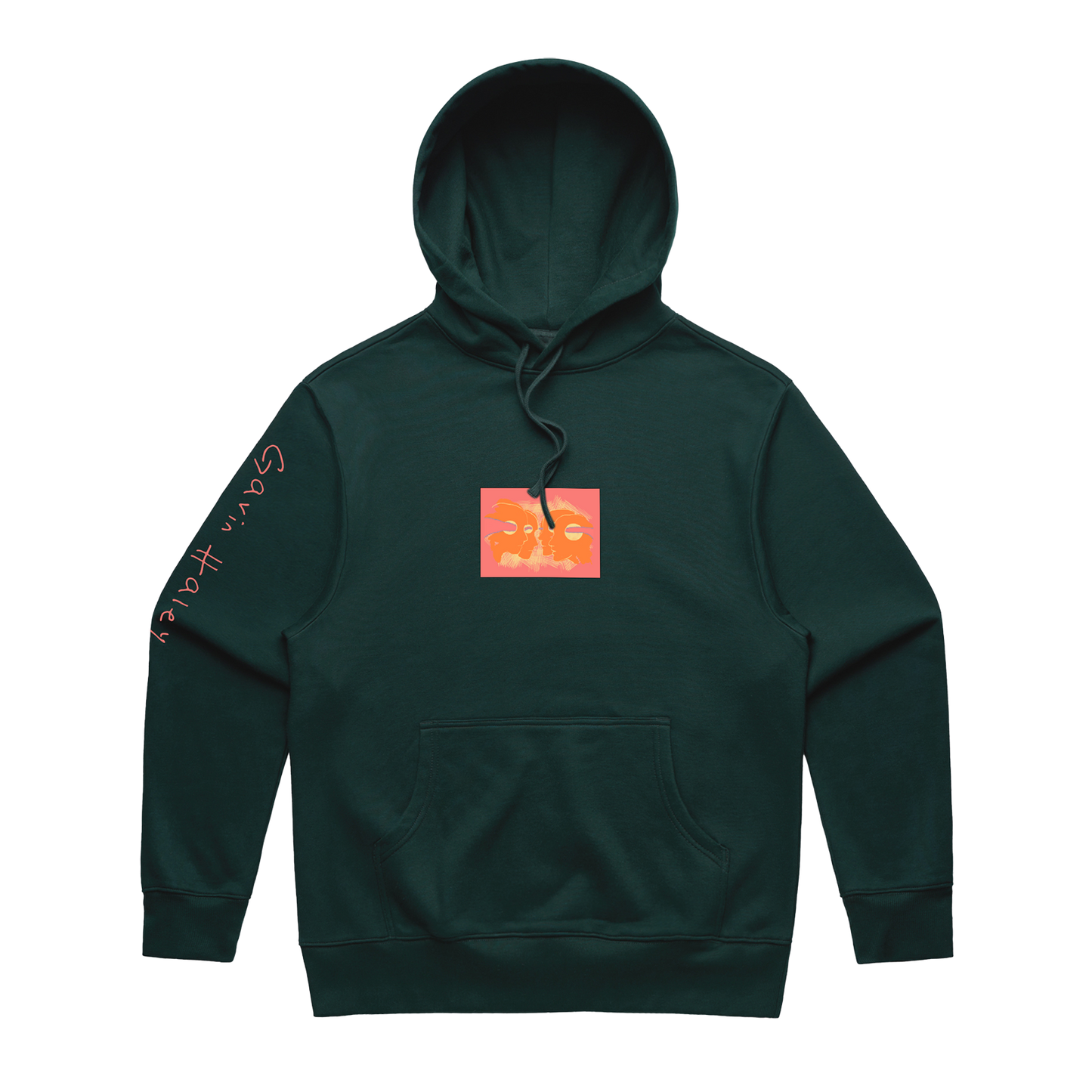 Gavin Haley - 2 Faces Patch Hoodie