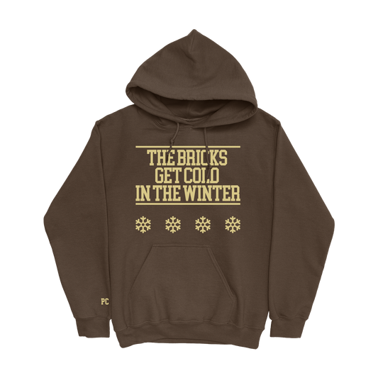 pineappleCITI - Winter Hoodie - Brown