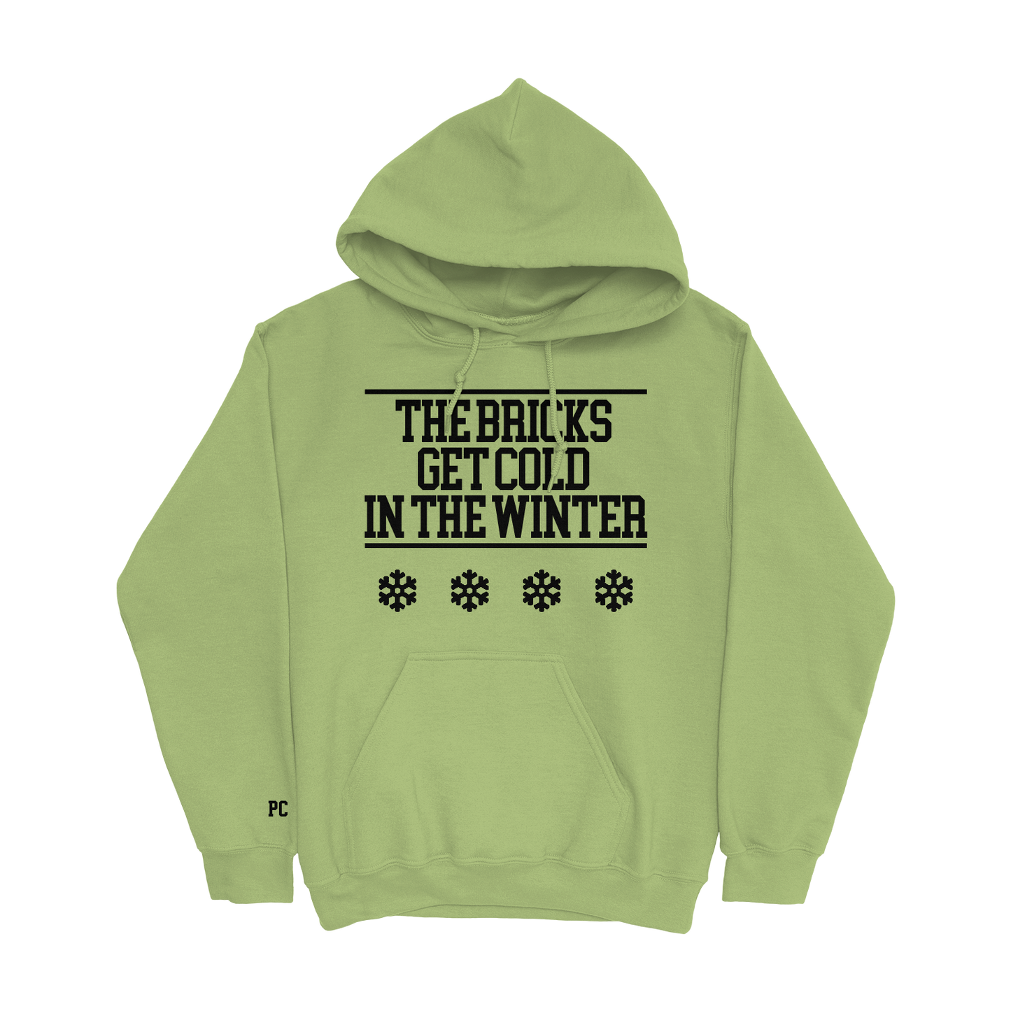 pineappleCITI - Winter Hoodie - Green