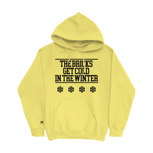 pineappleCITI - Winter Hoodie - Yellow