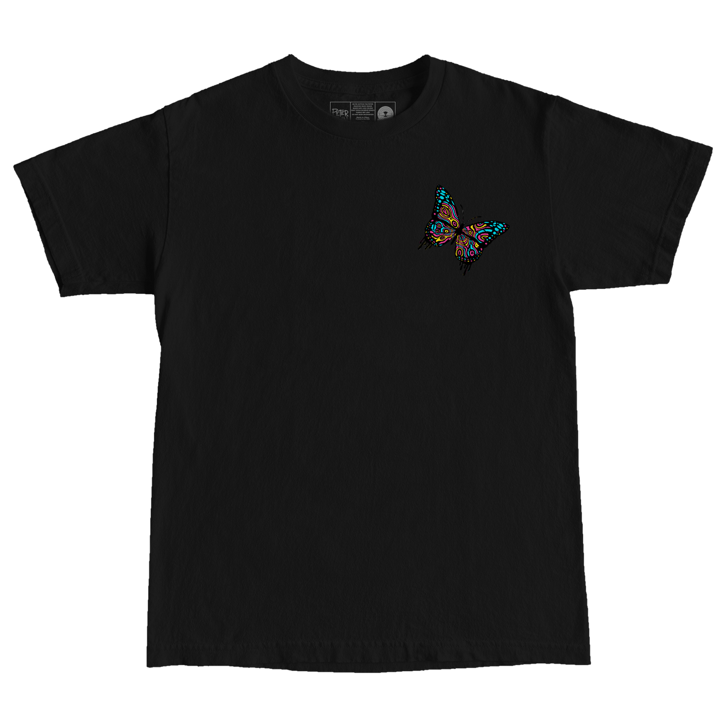 Peter $un - The Butterfly (Metamorphosis) Tee - Black