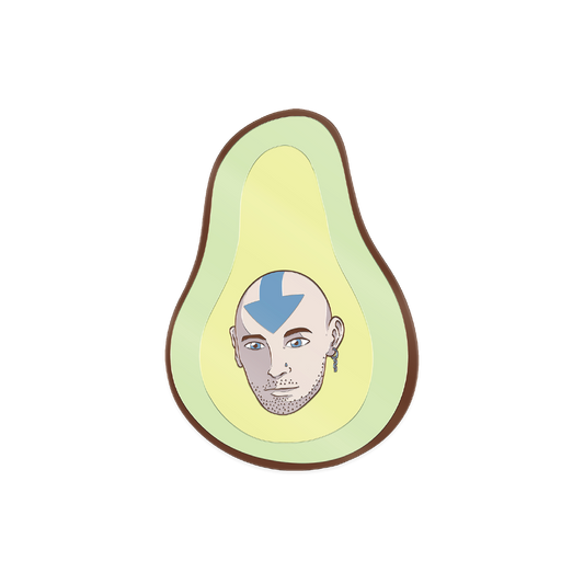 Gavin Haley - Avocado Enamel Pin