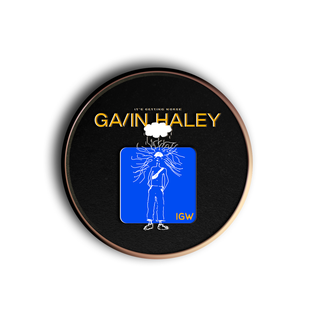 Gavin Haley - IGW Enamel Pin