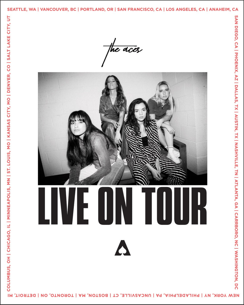 The Aces - Waiting For You Tour 16x20 Inch Poster
