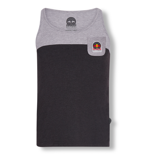 Red Bull Records - Logo Pocket Womens Tank Top