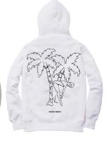 Stretch Pullover Hoodie (White)
