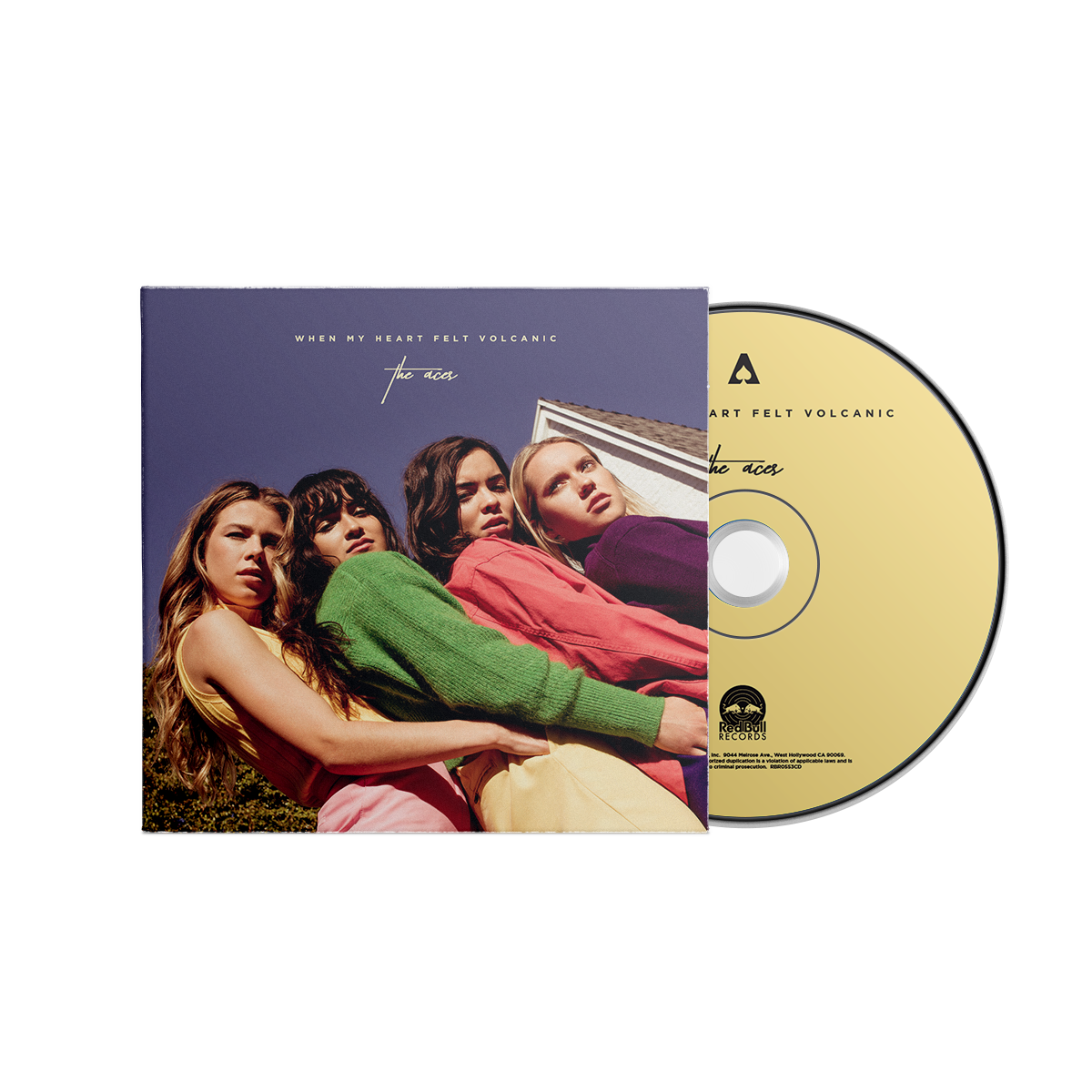 The Aces 'When My Heart Felt Volcanic' CD